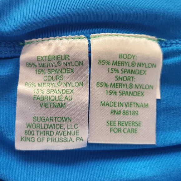 Lilly Pulitzer Taye Luxletic Skirt Multi Tiny Garden - Picture 7 of 8